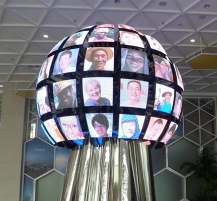 LED prikaz lopte