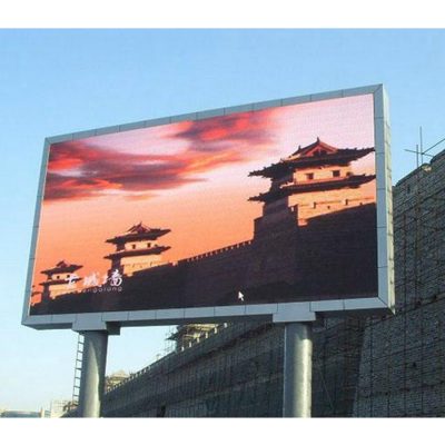 p8 all'aperto pubblicizzare video wall (1)