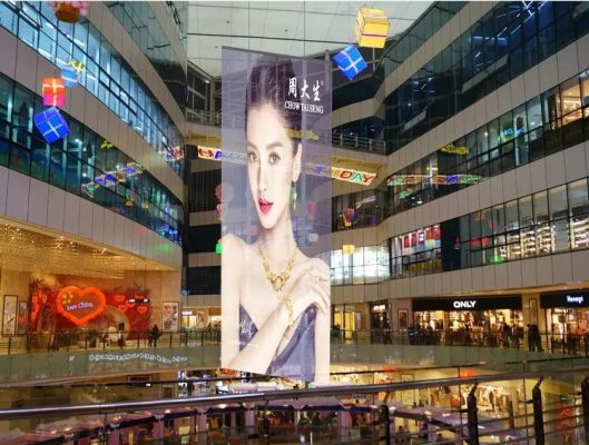 transparent led video display screen (9)