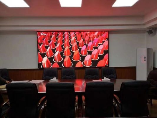 p1.875 perete interior LED-uri video pentru companiile de media (2)