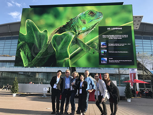 panel de video led resistente al agua