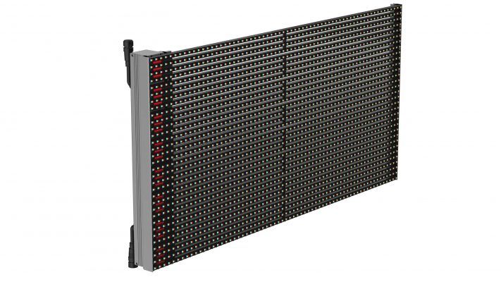 outdoor p15.25 transparante led videomuur