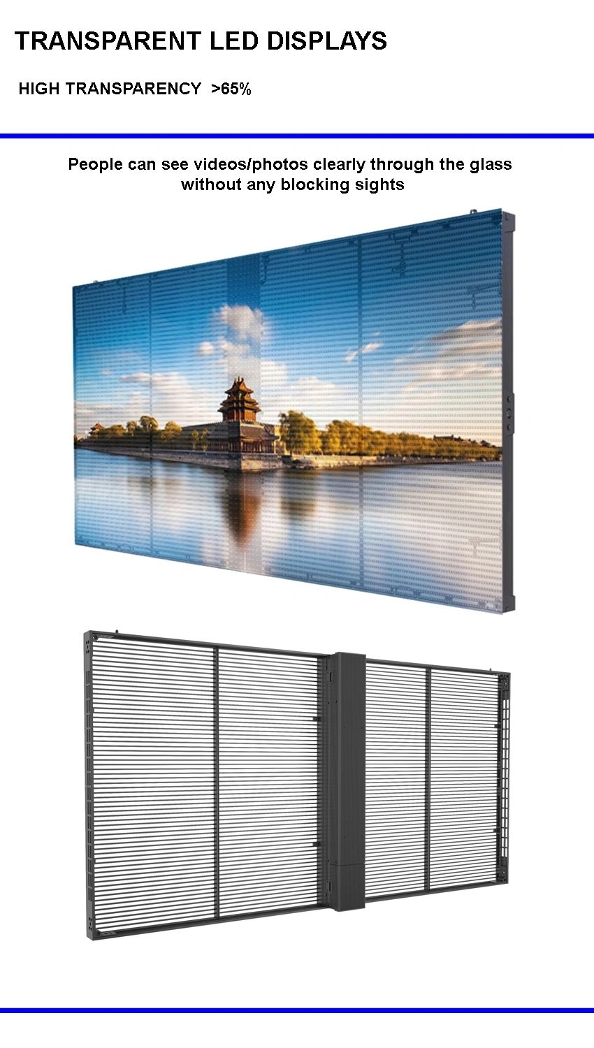 p3.91 clear glass led display (3)