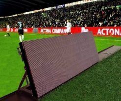 Allwetterbeständiges Outdoor IP65 Sport Fußball Perimeter LED Board P8 P10 SMD RGB Farbe Fußball Stadion Perimeter (4)