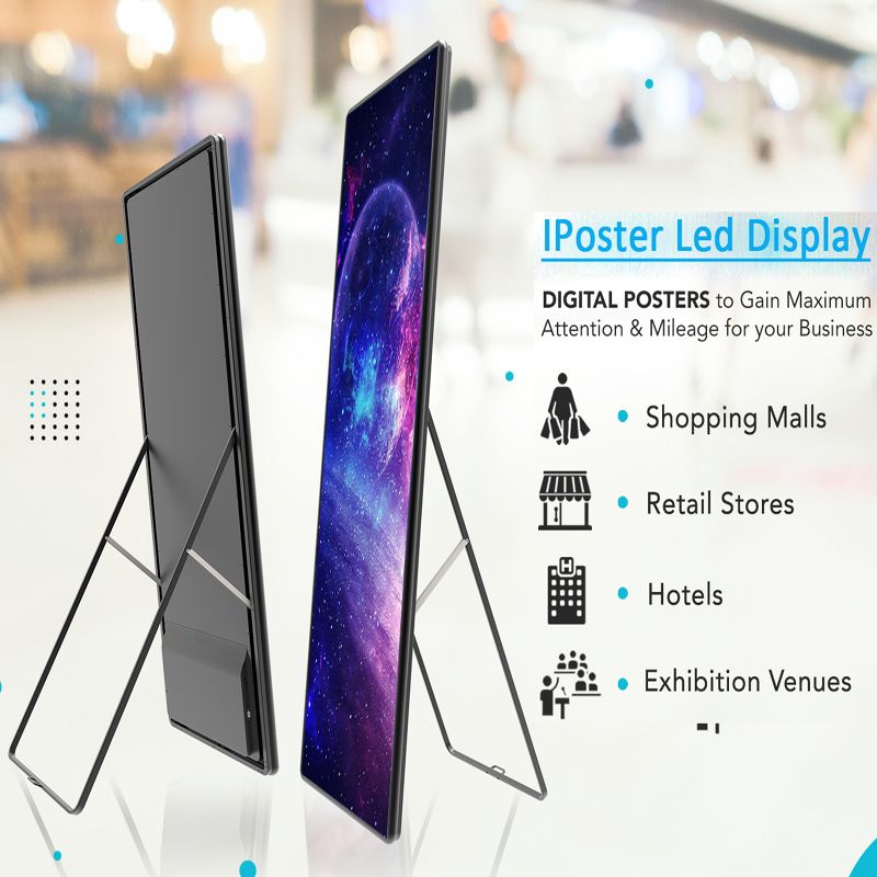 P2.5 portable smart advertising player led for shopping mall - top led video wall factory manufacturer