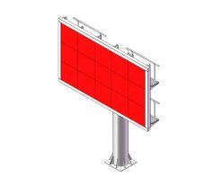 Outdoor LED Pole Display (1)